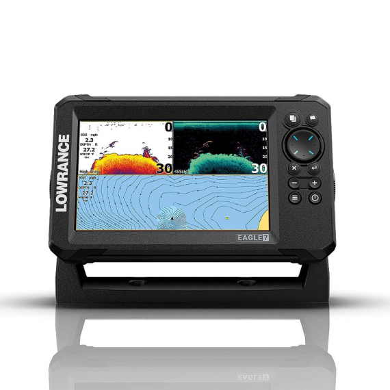 Lowrance Eagle 7 83/200 HDI in de groep Marine Elektronica & Boot / Fishfinders & kaartplotters bij Sportfiskeprylar.se (000-16308-001)