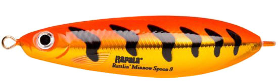 Rapala Minnow Spoon vass 8cm GFRT in de groep Kunstaas / Zeeforel kunstaas & kustwobblers bij Sportfiskeprylar.se (000013700008GFRT)