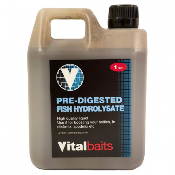 Vital Baits Pre-Digested Fish Hydrolysate 1l in de groep Kunstaas / Boilies, Haakaas & Grondaas / Vloeistoffen & Additieven bij Sportfiskeprylar.se (06-0020)