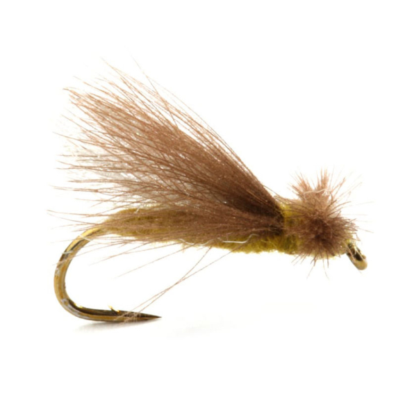 Guideline CDC Caddis Adult Olive # 12 in de groep Kunstaas / Vliegen / Droge vliegen bij Sportfiskeprylar.se (101158GL)