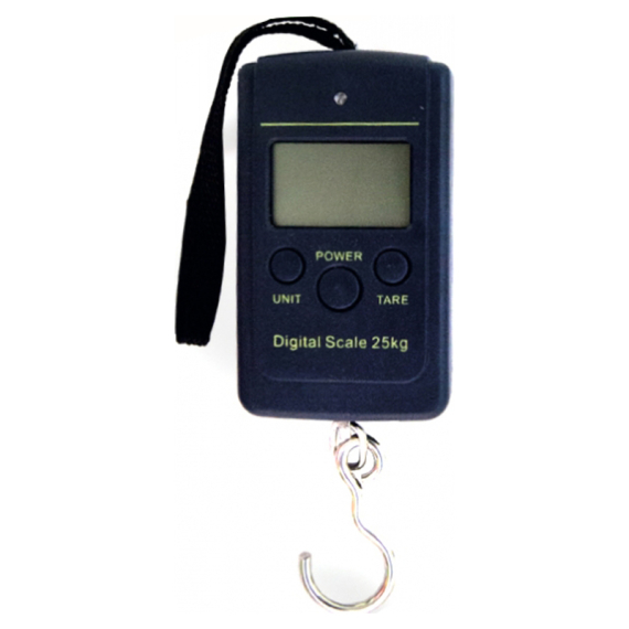 Digital pocketScales, 25kg in de groep Gereedschappen en accessoires / Weegschalen bij Sportfiskeprylar.se (1014)