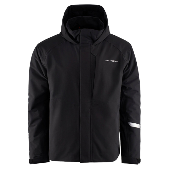 Grundéns Transmit X Jacket Black in de groep Kleding & Schoenen / Kleding / Jassen / Regenjassen bij Sportfiskeprylar.se (10214-001-0013r)