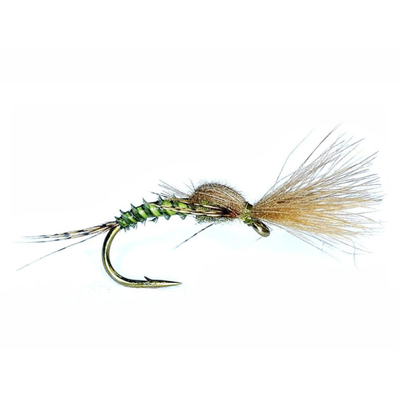 Umpqua Shuttlecock Emerger Baetis in de groep Kunstaas / Vliegen / Droge vliegen bij Sportfiskeprylar.se (104771GLr)