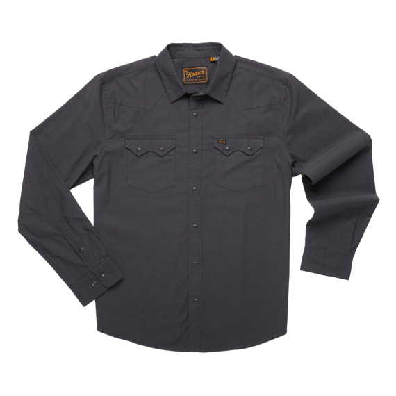 Howler Crosscut Snapshirt Midnight Chambray in de groep Kleding & Schoenen / Kleding / Overhemden bij Sportfiskeprylar.se (123022F-MID-Lr)