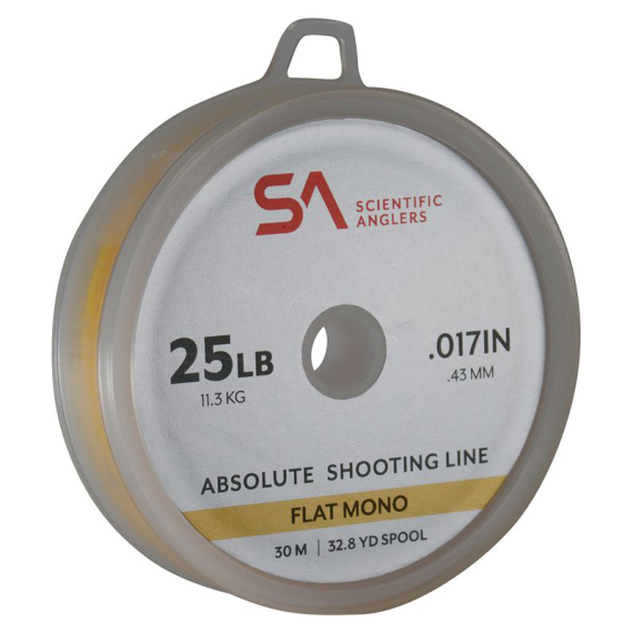 SA Absolute Shooting Line Flat Mono 30m in de groep Lijnen / Vliesvislijnen / Running Lines bij Sportfiskeprylar.se (129565r)