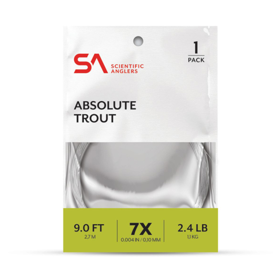 SA Absolute Trout Leader 9\' in de groep Haken & Terminal Tackle / Voor zeevissen en materiaal voor onderlijnen / Kant-en-klare onderlijnen / Tapered onderlijnen bij Sportfiskeprylar.se (133944r)