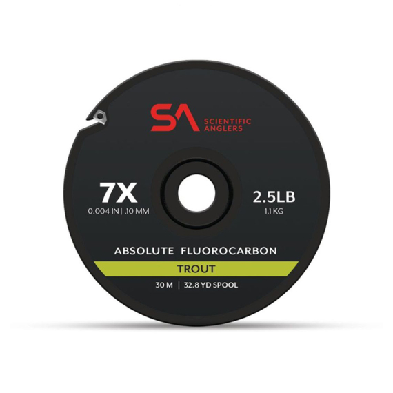 SA Absolute Fluorocarbon Trout Tippet Material in de groep Haken & Terminal Tackle / Voor zeevissen en materiaal voor onderlijnen / Onderlijnmateriaal / Onderlijnmateriaal Vliegvissen bij Sportfiskeprylar.se (135450r)