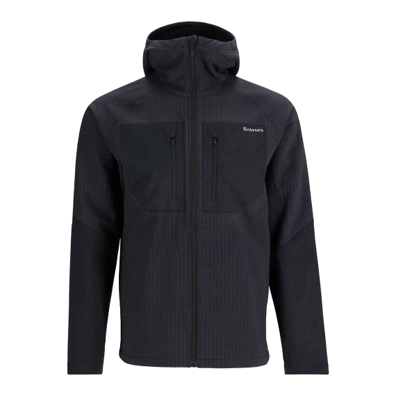 Simms Confluence Hoody Black in de groep Kleding & Schoenen / Kleding / Truien / Hoodies bij Sportfiskeprylar.se (14056-001-20r)