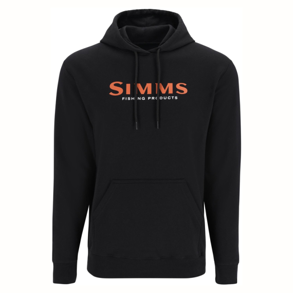 Simms Logo Hoody Black in de groep Kleding & Schoenen / Kleding / Truien / Hoodies bij Sportfiskeprylar.se (14143-001-20r)