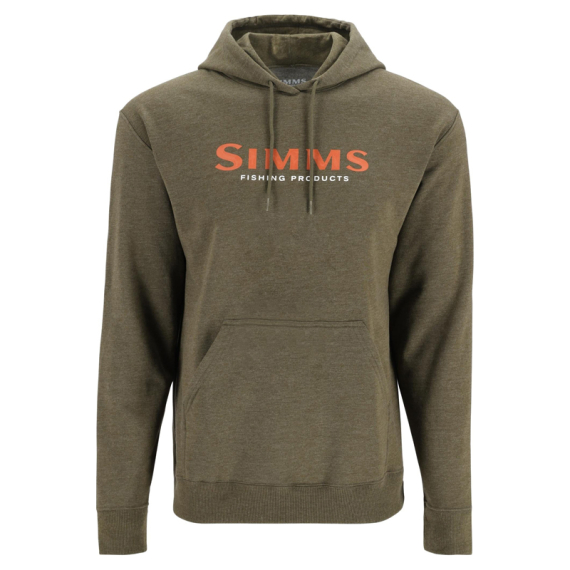 Simms Logo Hoody Military Heather in de groep Kleding & Schoenen / Kleding / Truien / Hoodies bij Sportfiskeprylar.se (14143-914-20r)