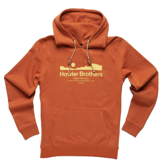 Howler Pull Over Hoodie Howler Arroyo Adobe in de groep Kleding & Schoenen / Kleding / Truien / Hoodies bij Sportfiskeprylar.se (154222F-ADO-Sr)