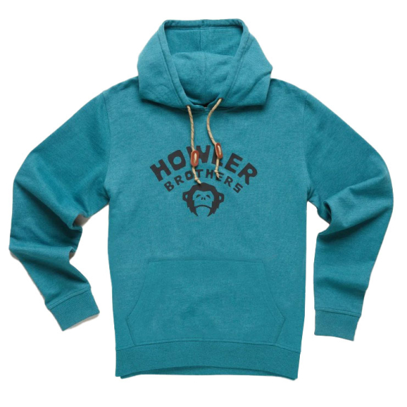 Howler Pull Over Hoodie Camp Howler Petrol Heather in de groep Kleding & Schoenen / Kleding / Truien / Hoodies bij Sportfiskeprylar.se (154222F-PET-Mr)