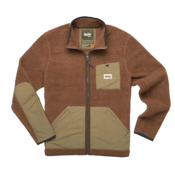 Howler Chisos Fleece Jacket Teak in de groep Kleding & Schoenen / Kleding / Truien / Fleecetruien bij Sportfiskeprylar.se (154722F-TEA-Sr)