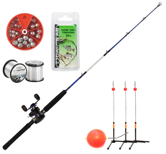 IFISH Ismete Combo L (Pike 113cm + 400-L) Starterkit 3-Pack in de groep Vismethoden / IJsvissen / Ijsviscombinaties / IJsvis kits bij Sportfiskeprylar.se (20104345-set)