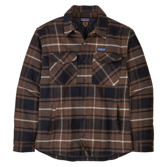 Patagonia M\'s LW Insulated Fjord Flannel Shirt OMBN in de groep Outlet bij Sportfiskeprylar.se (20386-OMBN-Sr)