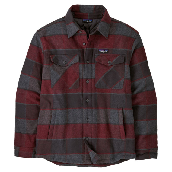 Patagonia M\'s LW Insulated Fjord Flannel Shirt William: Ink Black in de groep Kleding & Schoenen / Kleding / Overhemden bij Sportfiskeprylar.se (20386-WMIB-Sr)