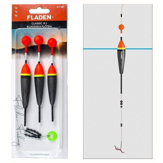 Fladen Float Classic in de groep Haken & Terminal Tackle / Dobbers / Specimen en matchdobbers bij Sportfiskeprylar.se (21-3007r)