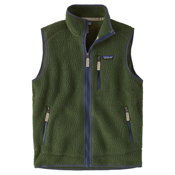 Patagonia M\'s Retro Pile Vest Torrey Pine Green in de groep Kleding & Schoenen / Kleding / Vesten / Alledaagse vesten bij Sportfiskeprylar.se (22821-TPGN-XSr)