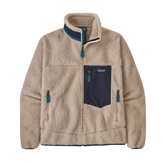 Patagonia Classic Retro-X Jacket Natural in de groep Kleding & Schoenen / Kleding / Jassen / Fleecejassen bij Sportfiskeprylar.se (23056-NAT-Sr)