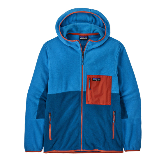 Patagonia M\'s Microdini Hoody Endless Blue in de groep Kleding & Schoenen / Kleding / Truien / Fleecetruien bij Sportfiskeprylar.se (26210-ENLB-Sr)