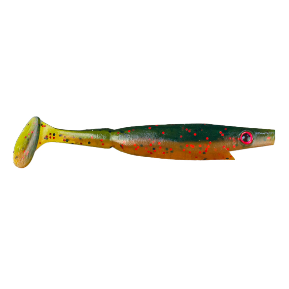 Piglet Shad, 10cm, 7g (6-pak) - Chartreuse Mullet in de groep Kunstaas / Softbaits / Baars Softbaits & Snoekbaars Softbaits bij Sportfiskeprylar.se (29-SP172E-C026)