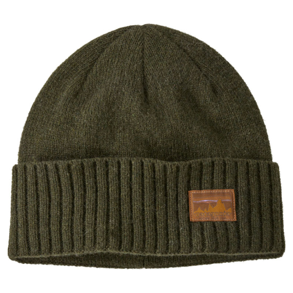 Patagonia Brodeo Beanie \'73 Skyline: Pine Needle Green in de groep Kleding & Schoenen / Petten, mutsen en overig / Mutsen & Hoeden bij Sportfiskeprylar.se (29206-SKPG-ALL)