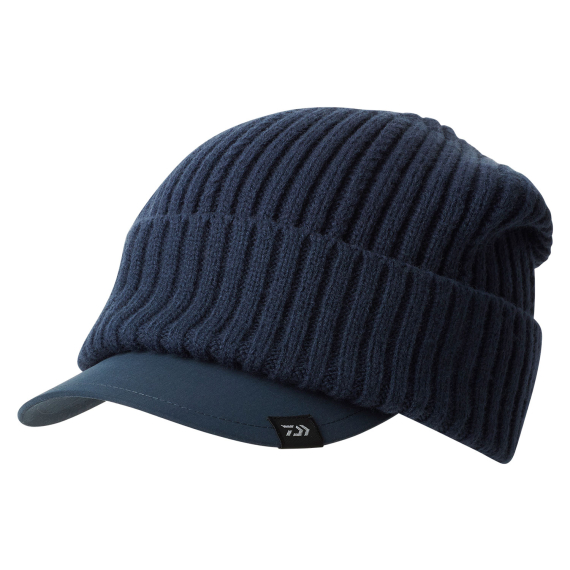 Daiwa Knit Cap With Brim - Navy in de groep Kleding & Schoenen / Petten, mutsen en overig / Petten bij Sportfiskeprylar.se (32-223232)