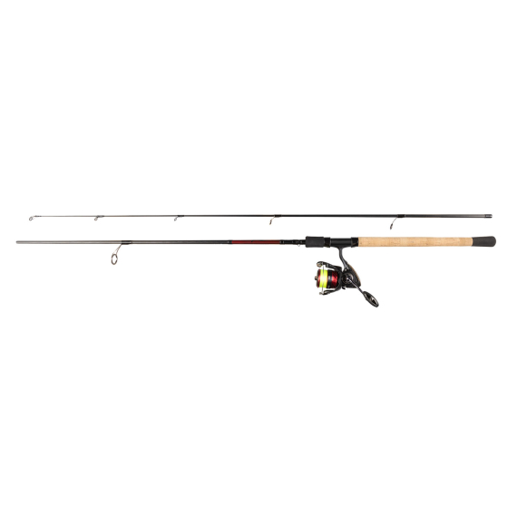 Daiwa Ninja spinning set with prespooled braid in de groep Combo\'s bij Sportfiskeprylar.se (32-223294r)