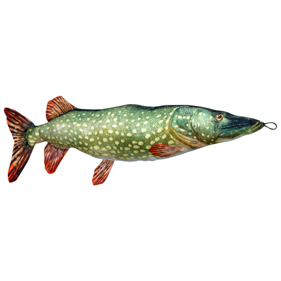 Pike Plushie XXL (2 meters long) in de groep Andere / Soft Fish Toys & Trophy Fish bij Sportfiskeprylar.se (36-5102-200)