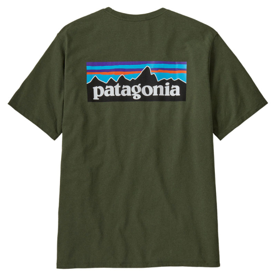 Patagonia M\'s P-6 Logo Responsibili-Tee Torrey Pine Green in de groep Kleding & Schoenen / Kleding / T-shirts bij Sportfiskeprylar.se (38504-TPGN-Sr)