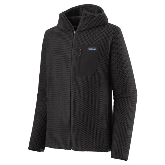 Patagonia M\'s R1 Air Full-Zip Hoody Black in de groep Kleding & Schoenen / Kleding / Truien / Hoodies bij Sportfiskeprylar.se (40255-BLK-Sr)