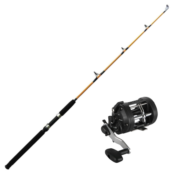 Okuma Classic CLX 300La/Wiggler ismetespö Strong 118,5 cm (rött) Combo in de groep Vismethoden / IJsvissen / Ijsviscombinaties / IJsvis kits bij Sportfiskeprylar.se (49684ICE-SET)