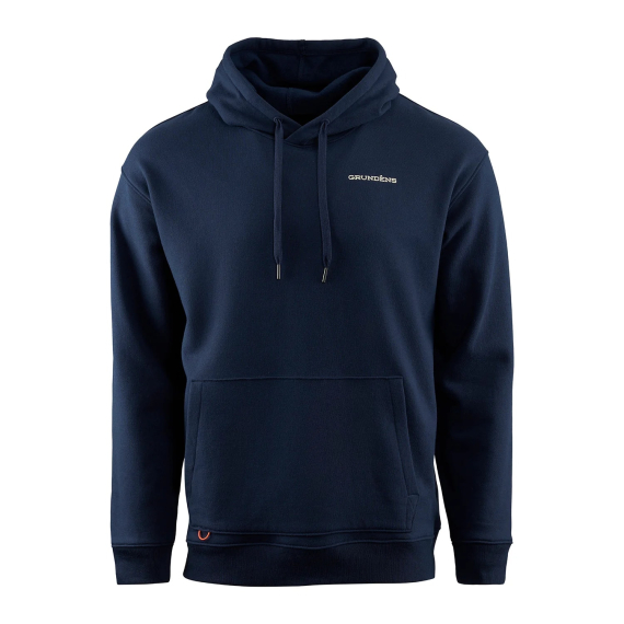 Grundéns Displacement DWR Hoodie SL Guides Dark Navy in de groep Kleding & Schoenen / Kleding / Truien / Hoodies bij Sportfiskeprylar.se (50506-492-0013r)