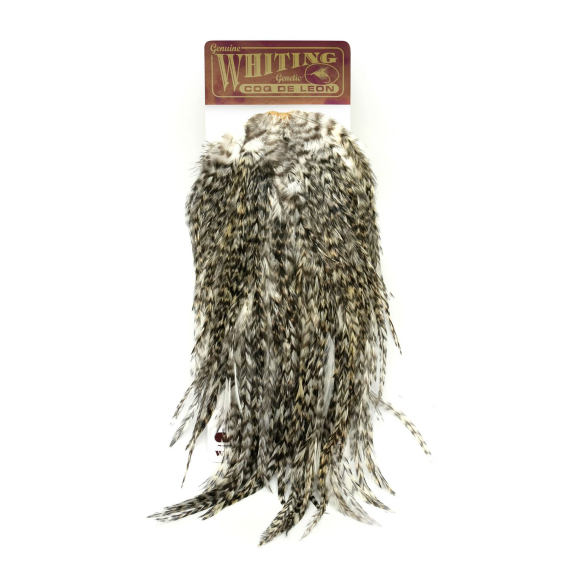 Whiting Coq de Leon Bronze Saddle in de groep Haken & Terminal Tackle / Vliegvis bindmateriaal / Vliegbindmateriaal / Veren & Capes / Capes & Saddles bij Sportfiskeprylar.se (51302043r)