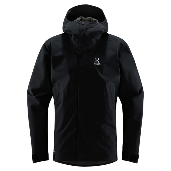 Haglöfs Koyal Proof Jacket Men True Black in de groep Kleding & Schoenen / Kleding / Jassen / Regenjassen bij Sportfiskeprylar.se (6079572C5020r)