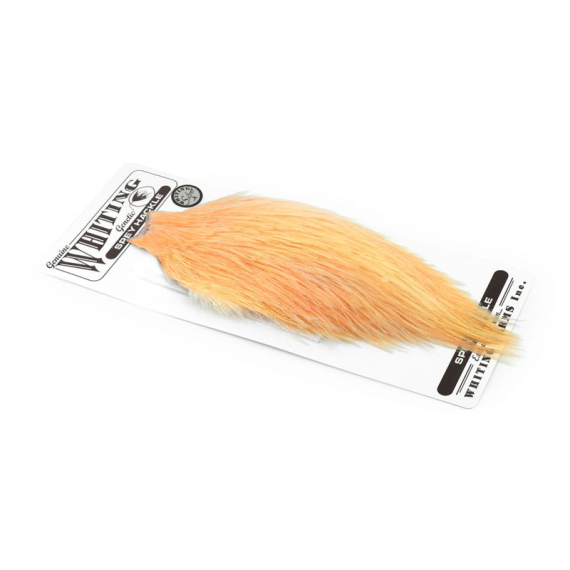 Whiting Spey Hackle Cape Silver - Salmon Pink in de groep Haken & Terminal Tackle / Vliegvis bindmateriaal / Vliegbindmateriaal / Veren & Capes / Capes & Saddles bij Sportfiskeprylar.se (61201202)