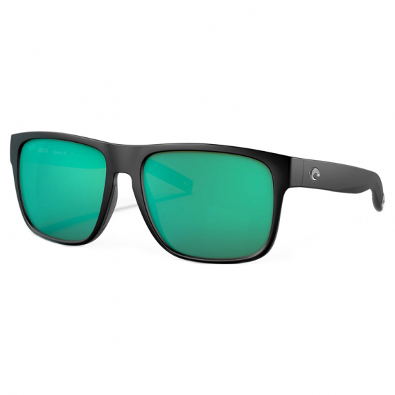 Costa Spearo XL Matte Black - Green Mirror 580G in de groep Kleding & Schoenen / Brillen / Gepolariseerde zonnebrillen bij Sportfiskeprylar.se (90130259)