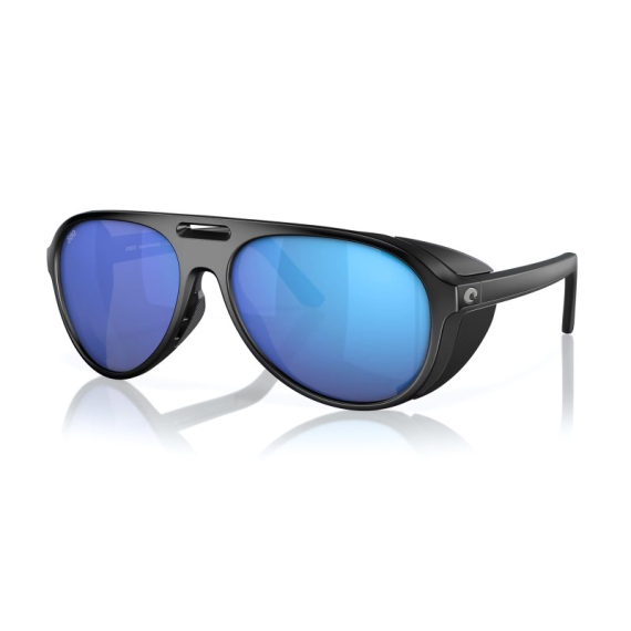 Costa Grand Catalina Matte Black - Blue Mirror 580G in de groep Kleding & Schoenen / Brillen / Gepolariseerde zonnebrillen bij Sportfiskeprylar.se (91170159)