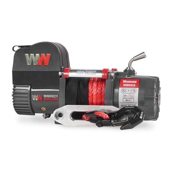 Warrior Winch Samurai 9500 Winch Short Drum 12V Synthetic Rope in de groep Marine Elektronica & Boot / Bootaccessoires / Trailer Accessoires bij Sportfiskeprylar.se (95DVA12)