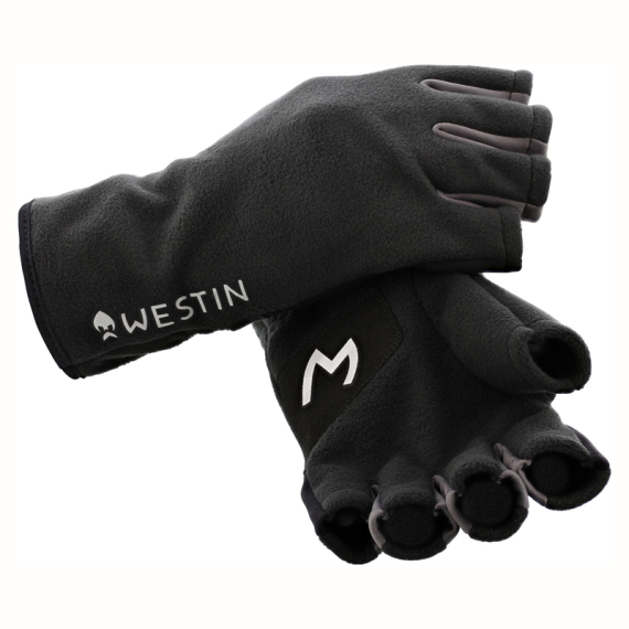 Westin HLF Fleece Gloves Carbon Black in de groep Kleding & Schoenen / Kleding / Handschoenen bij Sportfiskeprylar.se (A222-657-Mr)