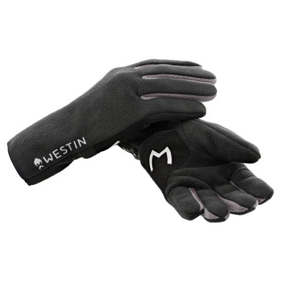 Westin Full Fleece Gloves Carbon Black in de groep Kleding & Schoenen / Kleding / Handschoenen bij Sportfiskeprylar.se (A223-657-Mr)