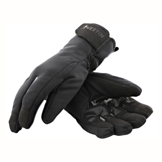 Westin Windster Gloves Carbon Black in de groep Kleding & Schoenen / Kleding / Handschoenen bij Sportfiskeprylar.se (A225-657-Mr)