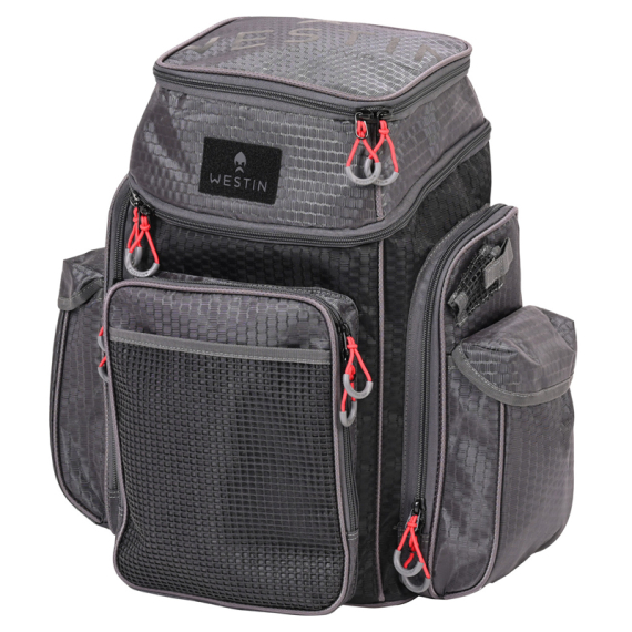 Westin W4 Backpack Plus 2 Boxes Large Titanium Black in de groep Opslag / Rugzakken / Visrugzakken bij Sportfiskeprylar.se (A239-988-L)