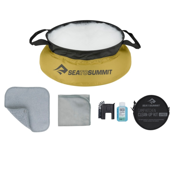 Sea To Summit Kitchen Clean Kit 6-Set Black in de groep Outdoor / Camping Keuken & Keukengerei / Keukengerei bij Sportfiskeprylar.se (ACK011071-122103)