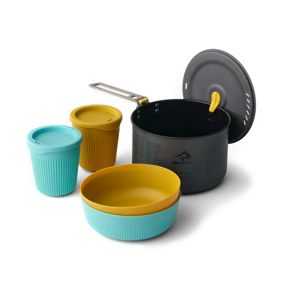 Sea To Summit Frontier UL One Pot Cook Set 2L, 5pcs in de groep Outdoor / Camping Keuken & Keukengerei / Potten & Pannen / Potten bij Sportfiskeprylar.se (ACK027031-122102)