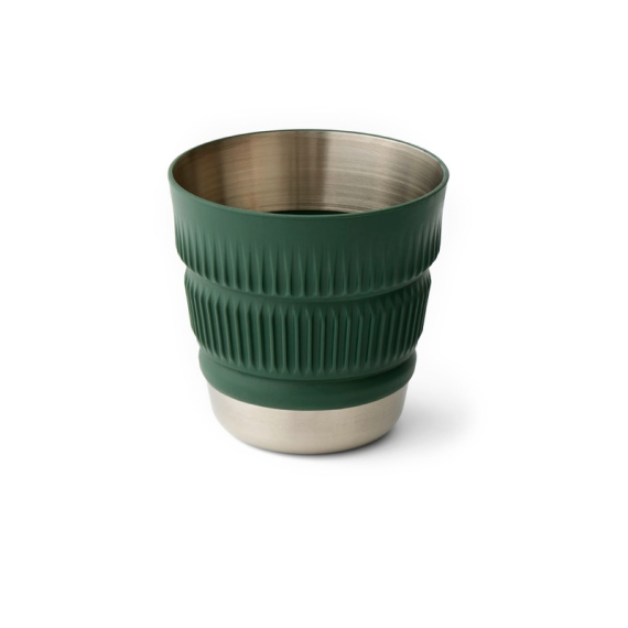 Sea To Summit Detour Stainless Steel Collapsible Mug Green in de groep Outdoor / Camping Keuken & Keukengerei / Bekers & Mokken bij Sportfiskeprylar.se (ACK039031-052004)