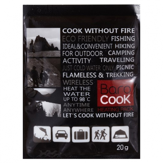 Barocook Heater 20gr (10kpl) in de groep Outdoor / Camping Keuken & Keukengerei / Lunchboxen & Vacuümvoedselpotten / Lunchtrommels bij Sportfiskeprylar.se (BP-001)