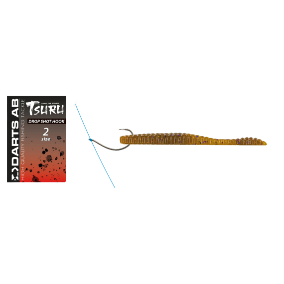 Darts Dropshot Rig Tsuru in de groep Haken & Terminal Tackle / Kant-en-klare rigs / Kant-en-klare baarsrigs bij Sportfiskeprylar.se (BT060-001r)