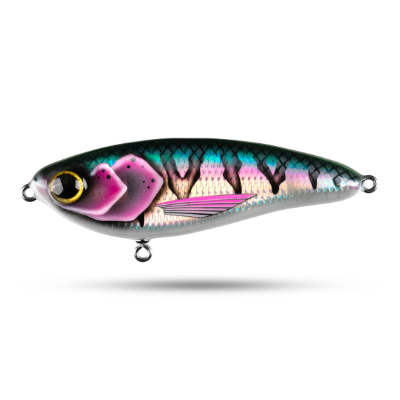 Elfbaits Swim 15cm, 100g - Psychedelic Shad in de groep Kunstaas / Handgemaakt aas / Handgemaakte Jerkbaits bij Sportfiskeprylar.se (EFLBAITSS1)