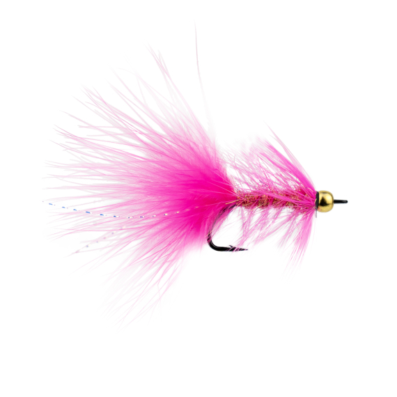 Wolly Bugger BH Pink # 6 in de groep Kunstaas / Vliegen / Streamers bij Sportfiskeprylar.se (F30-1058-6)